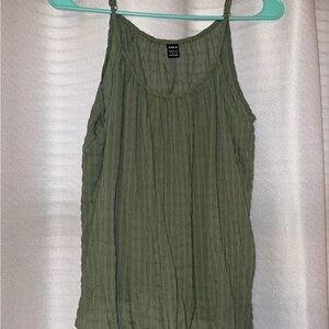 H&M Khaki Green Camisole Top